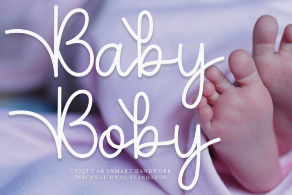 Baby Boby Font: The Handwritten Typeface for Clear Campaigns