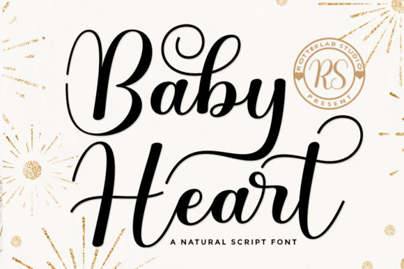 Baby Heart Font: A Warm Typeface for Brands