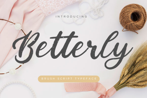 Betterly: A Handwritten Font for Digital Design
