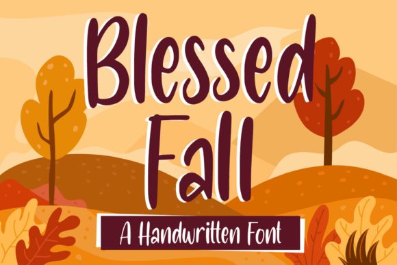 Blessed Fall: A Friendly Handwritten Font for Branding
