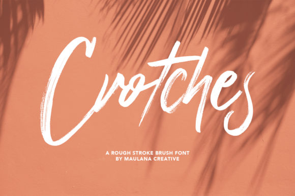 Crotches: A Balanced Handwritten Typeface for Editorial Design