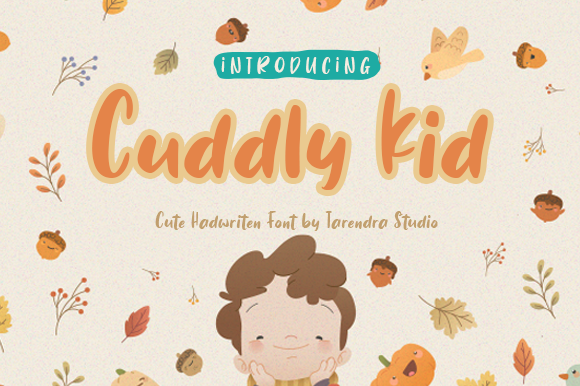 Cuddly Kid Font: A Friendly Typeface for Small Business Branding