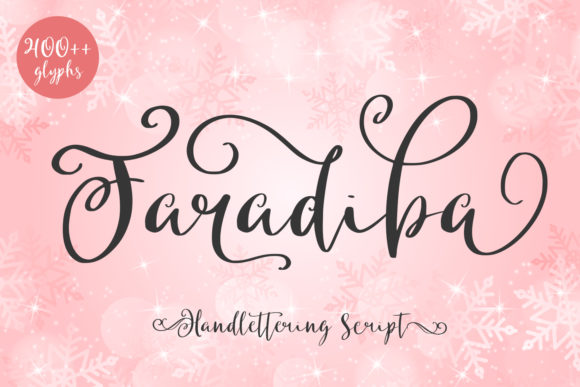 Faradiba: A Script Font That Elevates Small Business Branding