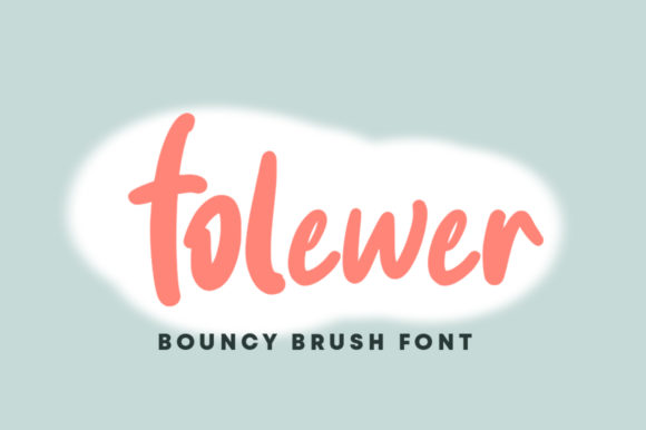 Folewer: A Sweet Script Typeface for Editorial Charm