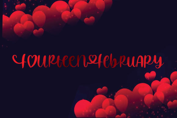 Fourteen February: A Delicate Handwritten Font for Branding