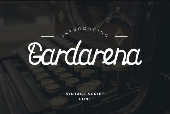 Gardarena: A Fresh Handwritten Typeface for Modern Brands