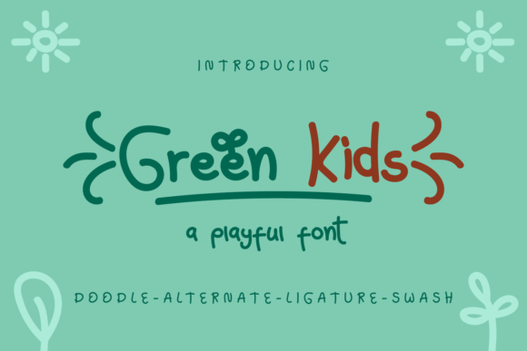 Green Kids Font: A Playful Typeface for Modern Web Design