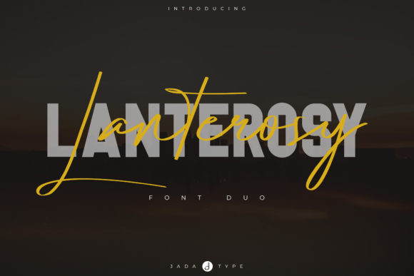 Lanterosy: A Script Font for Modern Web Design