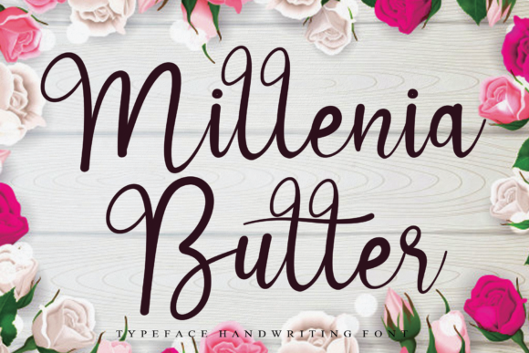 Millenia Butter: A Handwritten Font for Modern Web Design
