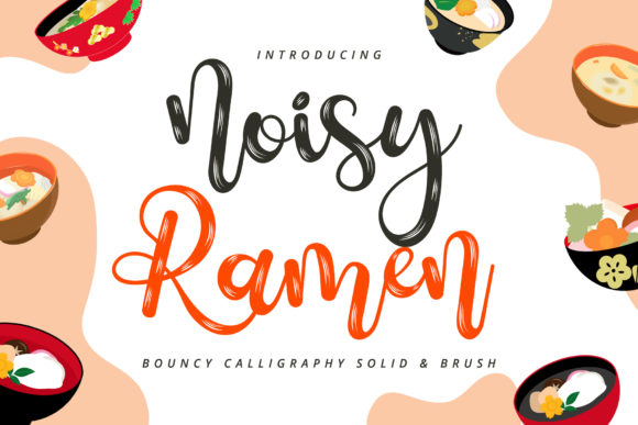 Noisy Ramen: A Playful Handwritten Font for Marketers