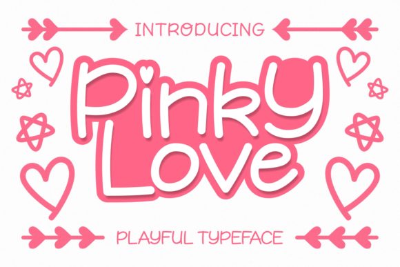 Pinky Love: A Handwritten Font for Digital Design