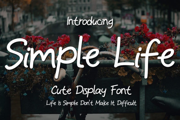 Simple Life: A Script Font for Authentic Branding