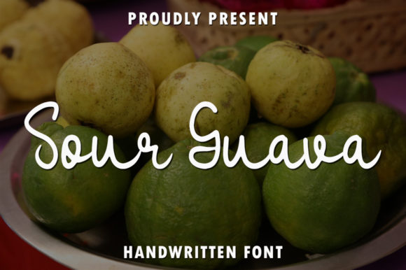 Sour Guava Font: Elevating Web Design with Handwritten Style