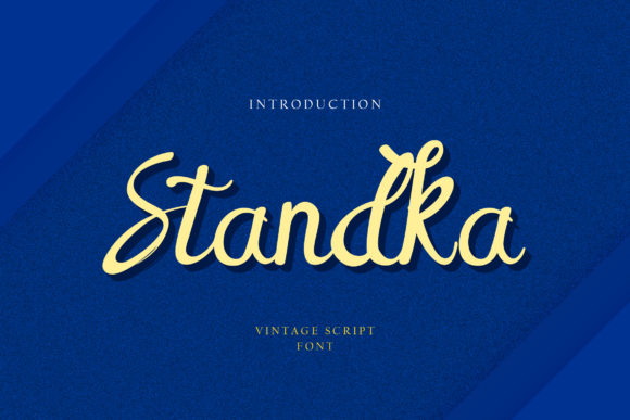 Standka: A Sweet Handwritten Font for Makers