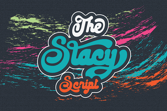 The Stacy: A Retro Script Font for Strong Branding