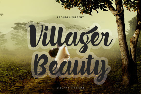 Villager Beauty: A Handwritten Font for Makers