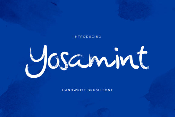 Yosamint: A Dainty Script Font for Polished Branding